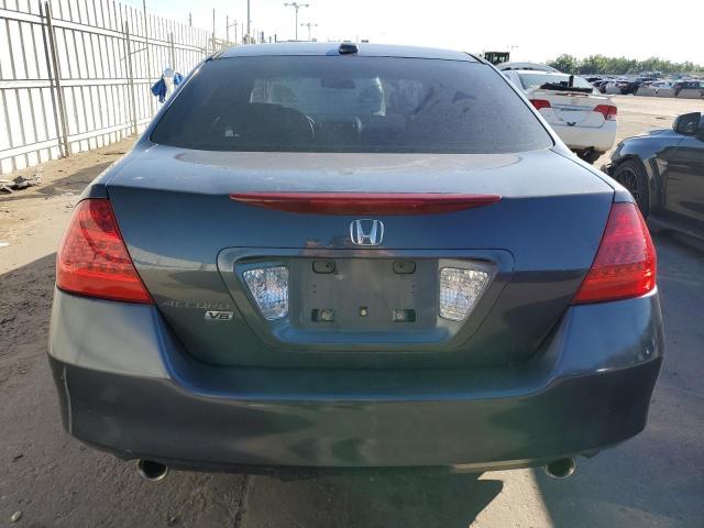 1HGCM66507A028393 - 2007 HONDA ACCORD EX GRAY photo 6