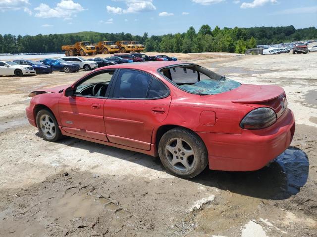 1G2WP5214WF269055 - 1998 PONTIAC GRAND PRIX GTP RED photo 2