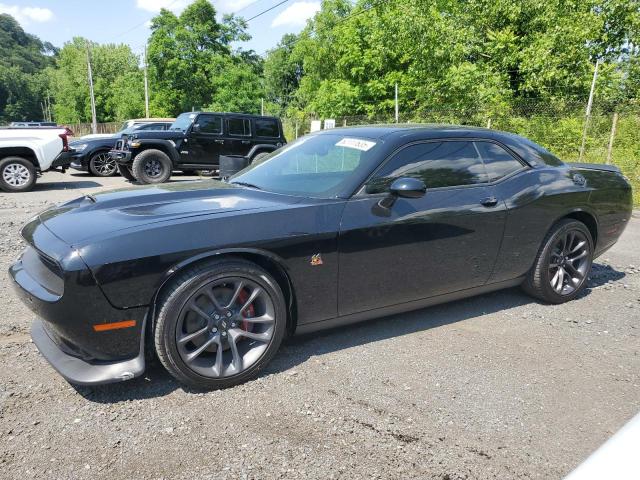 2C3CDZFJ1MH594156 - 2021 DODGE CHALLENGER R/T SCAT PACK BLACK photo 1