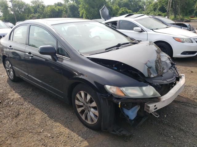 2HGFA1F82AH509855 - 2010 HONDA CIVIC EX BLACK photo 4