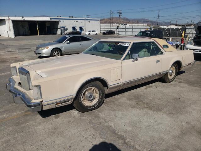 9Y89S706790 - 1979 LINCOLN CONTINENTL TAN photo 1