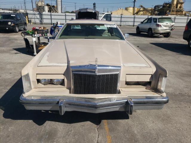 9Y89S706790 - 1979 LINCOLN CONTINENTL TAN photo 5