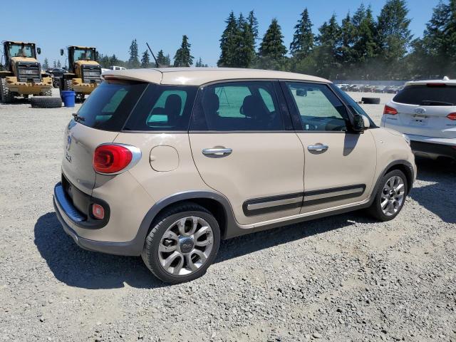 ZFBCFADH9EZ029312 - 2014 FIAT 500L TREKKING BEIGE photo 3