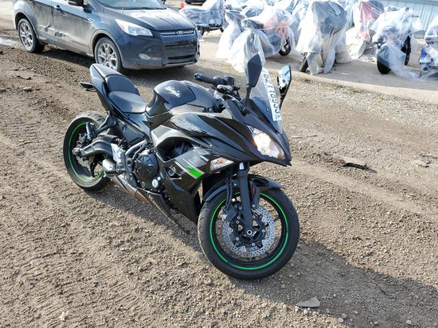 JKAEXEJ1XKDA04250 - 2019 KAWASAKI EX650 J შავი ფოტო 1