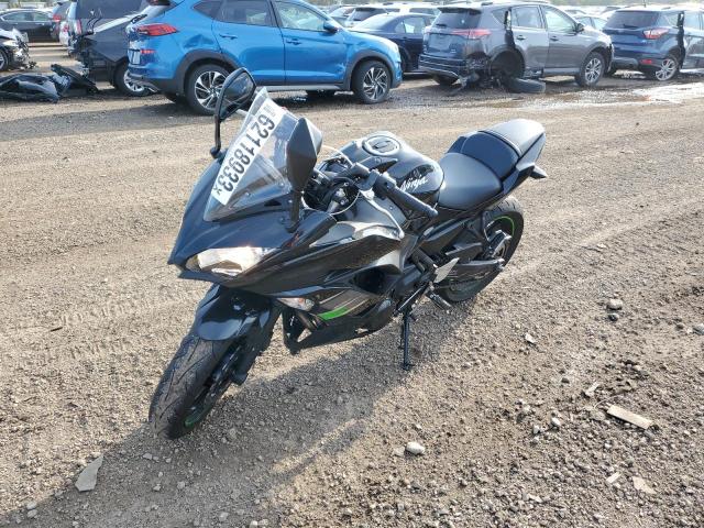 JKAEXEJ1XKDA04250 - 2019 KAWASAKI EX650 J შავი ფოტო 2
