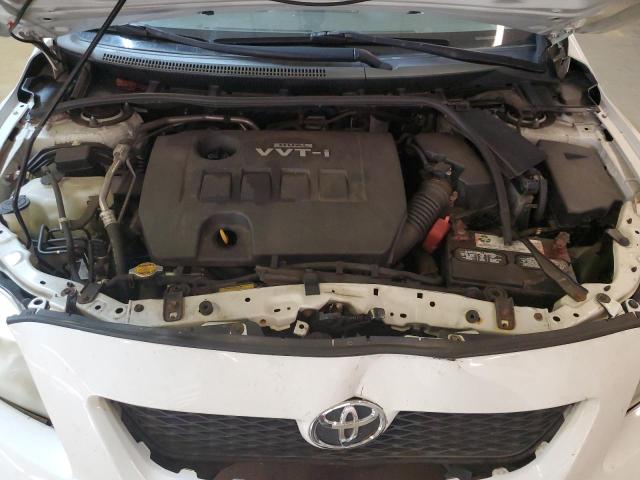 1NXBU4EE7AZ190412 - 2010 TOYOTA COROLLA BASE WHITE photo 11