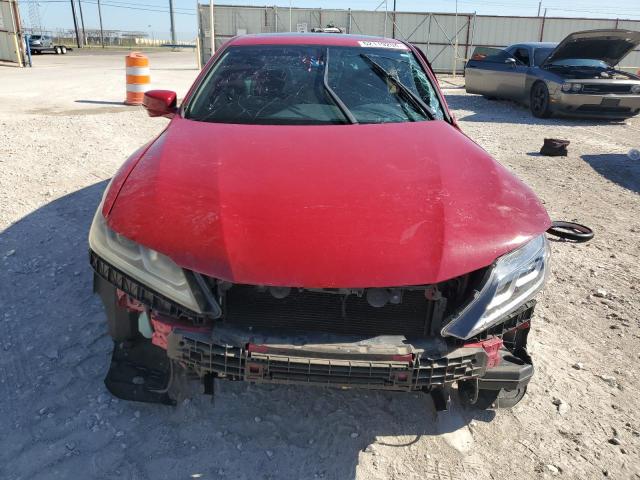 1HGCT1B89GA007421 - 2016 HONDA ACCORD EXL RED photo 5