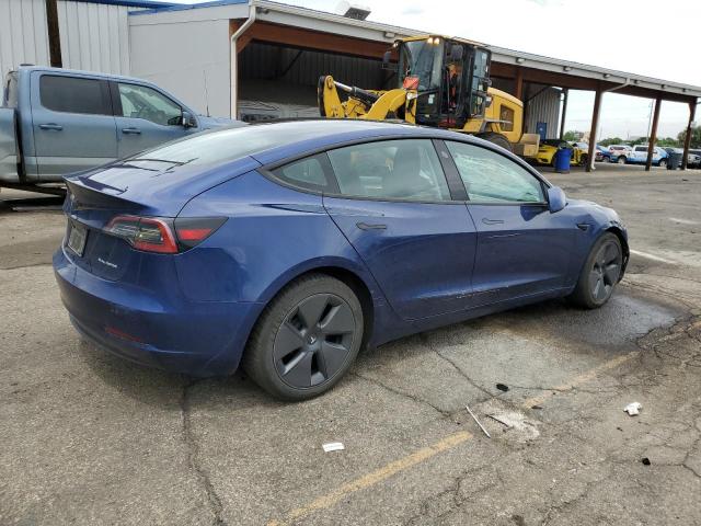 5YJ3E1EB1PF392884 - 2023 TESLA MODEL 3 ლურჯი ფოტო 3