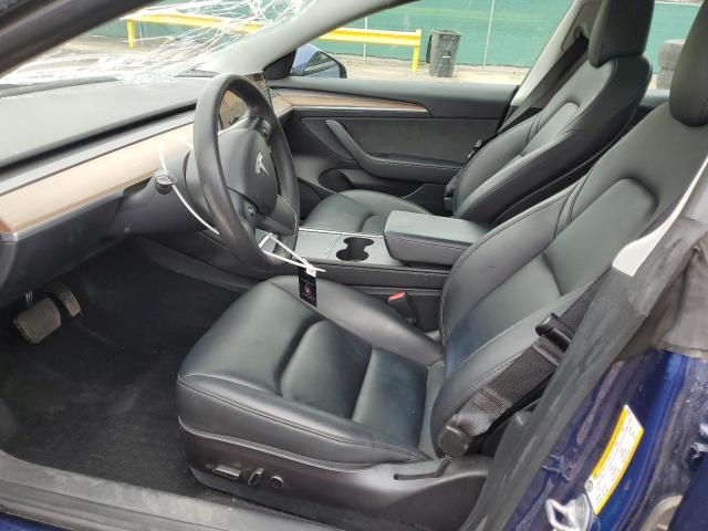 5YJ3E1EB1PF392884 - 2023 TESLA MODEL 3 ლურჯი ფოტო 7