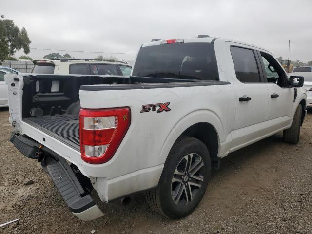 1FTEW1CP2PKD30336 - 2023 FORD F150 SUPERCREW WHITE photo 3