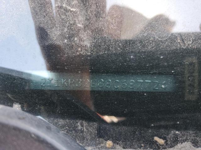 2T1KR32E88C687724 - 2008 TOYOTA COROLLA MA XR BLACK photo 12