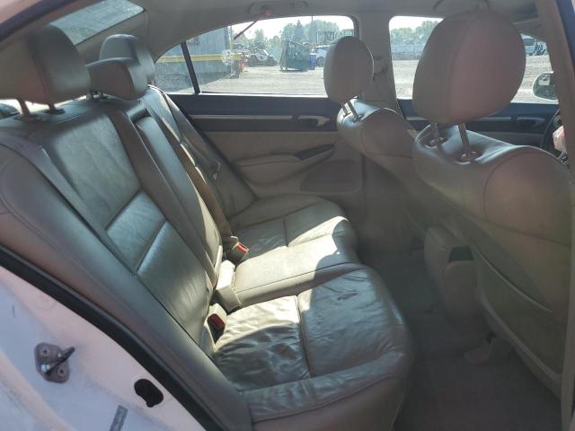 2HGFA1F94BH516753 - 2011 HONDA CIVIC EXL WHITE photo 10