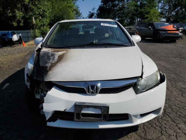 2HGFA1F94BH516753 - 2011 HONDA CIVIC EXL WHITE photo 5