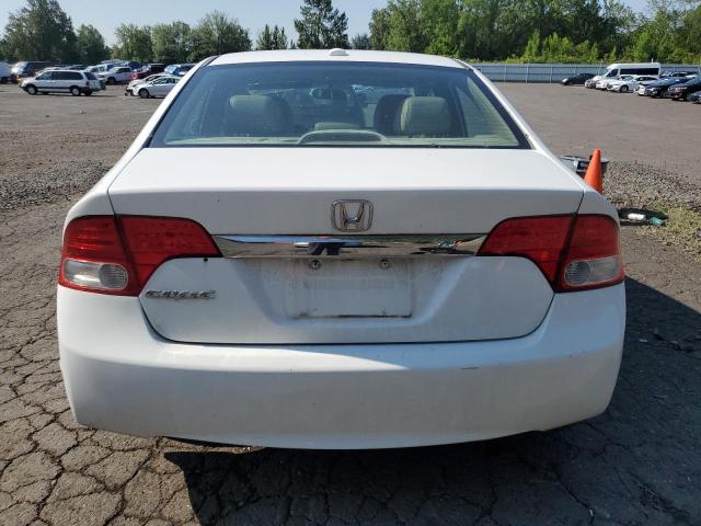 2HGFA1F94BH516753 - 2011 HONDA CIVIC EXL WHITE photo 6