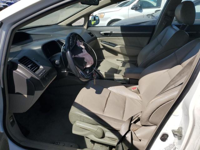 2HGFA1F94BH516753 - 2011 HONDA CIVIC EXL WHITE photo 7