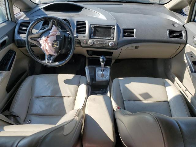 2HGFA1F94BH516753 - 2011 HONDA CIVIC EXL WHITE photo 8