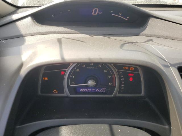 2HGFA1F94BH516753 - 2011 HONDA CIVIC EXL WHITE photo 9