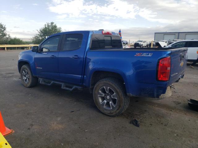 1GCGTDEN8K1208593 - 2019 CHEVROLET COLORADO Z71 BLUE photo 2