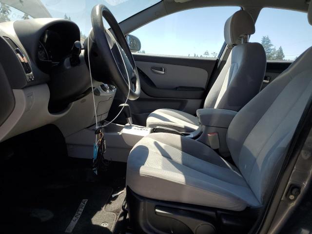 KMHDU46D39U676273 - 2009 HYUNDAI ELANTRA GLS GRAY photo 7