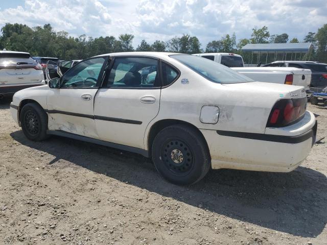 2G1WF55K759334211 - 2005 CHEVROLET IMPALA WHITE photo 2