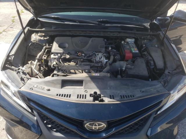 4T1B11HK3KU805774 - 2019 TOYOTA CAMRY L BLUE photo 11