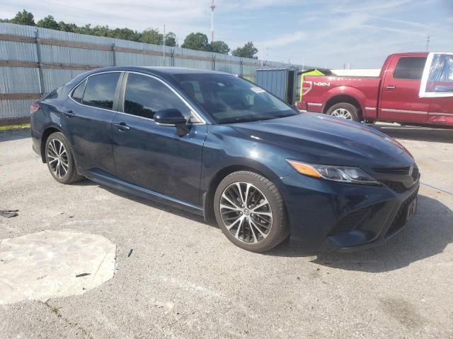 4T1B11HK3KU805774 - 2019 TOYOTA CAMRY L BLUE photo 4