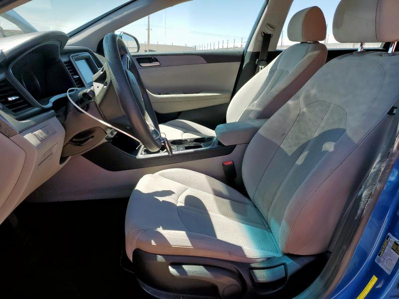 5NPE24AF6JH601444 - 2018 HYUNDAI SONATA SE Blau Foto 7