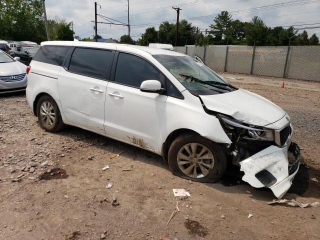 KNDMA5C14G6149714 - 2016 KIA SEDONA L WHITE photo 4