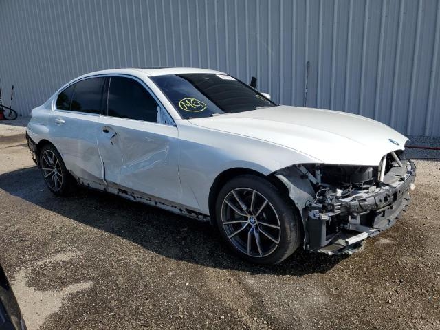 3MW5R1J03L8B23265 - 2020 BMW 330I WHITE photo 4