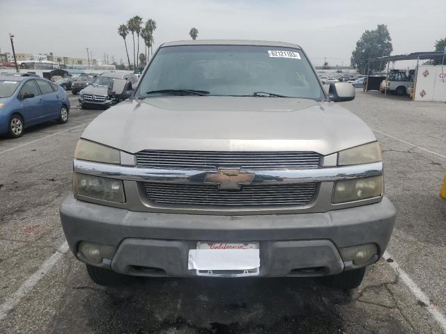 3GNEC13T72G132543 - 2002 CHEVROLET AVALANCHE C1500 GRAY photo 5