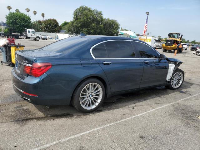 WBAYE8C55ED136423 - 2014 BMW 750 LI BLUE photo 3