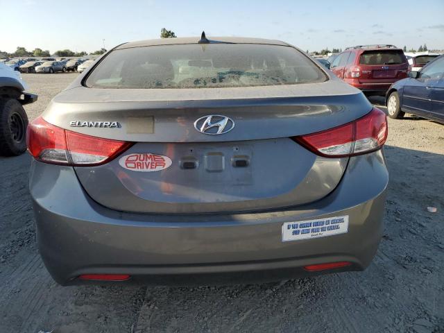 5NPDH4AE3DH268111 - 2013 HYUNDAI ELANTRA GLS GRAY photo 6