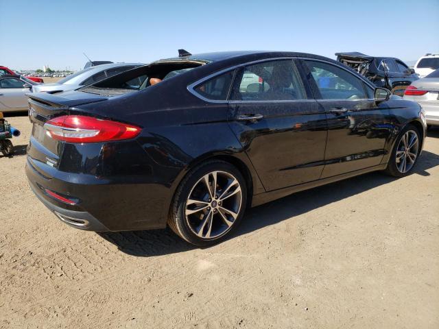 3FA6P0K94LR138653 - 2020 FORD FUSION TITANIUM BLACK photo 3