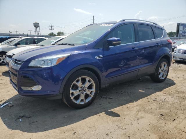 1FMCU0JX2GUB90878 - 2016 FORD ESCAPE TITANIUM BLUE photo 1