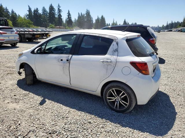 VNKKTUD34FA038000 - 2015 TOYOTA YARIS WHITE photo 2