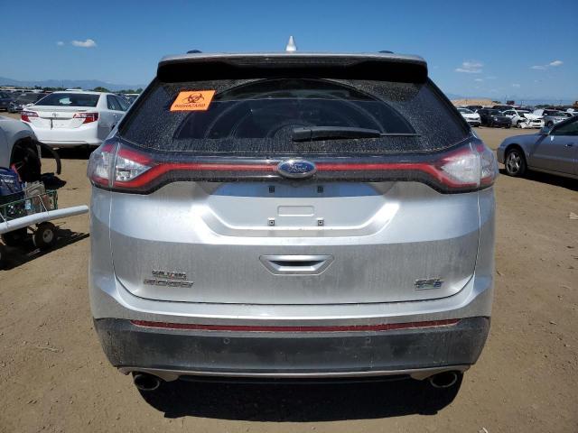 2FMPK4J92JBB02540 - 2018 FORD EDGE SEL SILVER photo 6