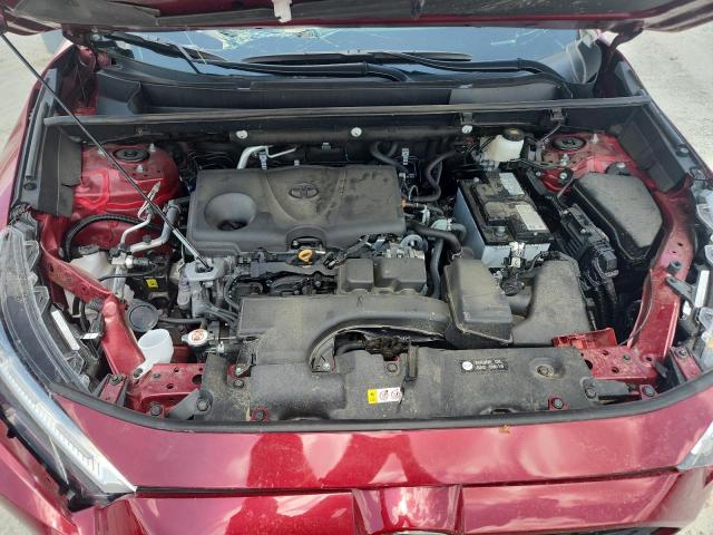 2T3F1RFV6RW488359 - 2024 TOYOTA RAV4 LE წითელი ფოტო 11