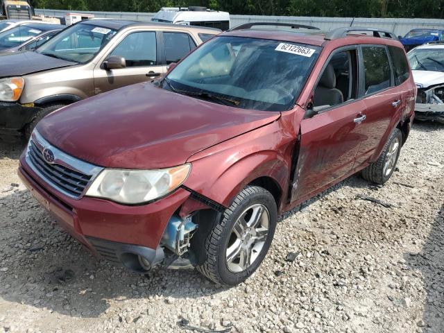 JF2SH6DC7AH700398 - 2010 SUBARU FORESTER 2.5X LIMITED BURGUNDY photo 1