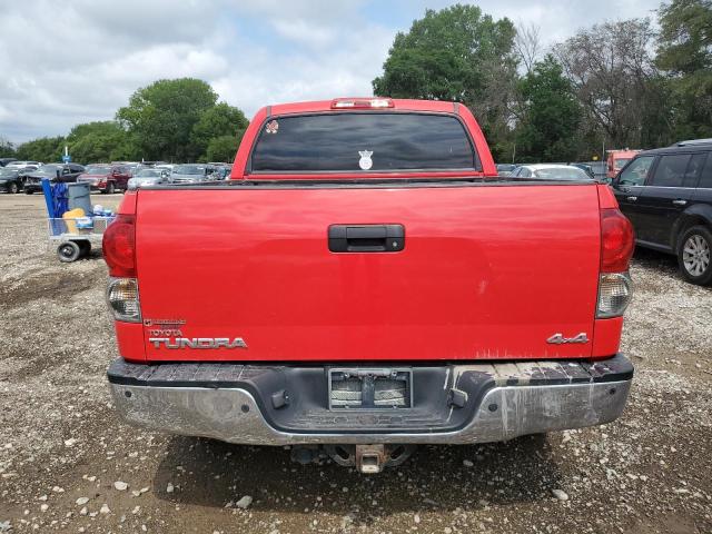 5TFDV58108X063261 - 2008 TOYOTA TUNDRA CREWMAX LIMITED RED photo 6