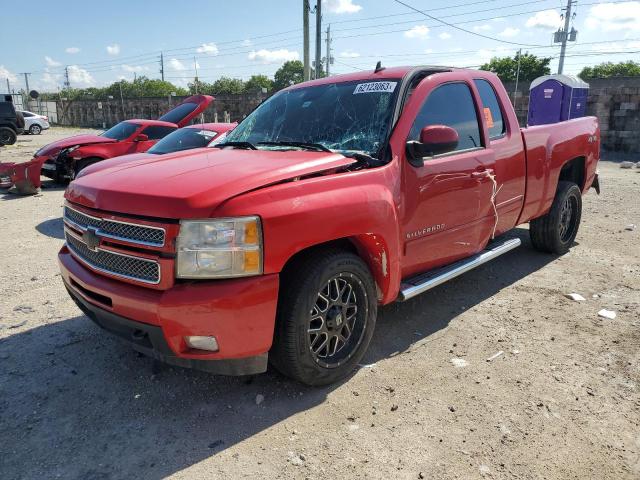 1GCRKTE79CZ304789 - 2012 CHEVROLET SILVERADO K1500 LTZ RED photo 1