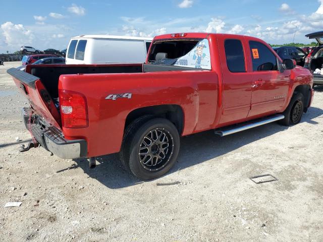 1GCRKTE79CZ304789 - 2012 CHEVROLET SILVERADO K1500 LTZ RED photo 3