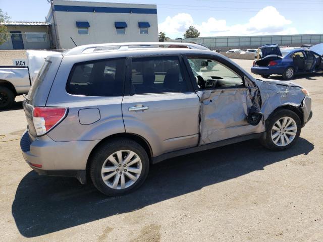 JF2SHAGC3BH742387 - 2011 SUBARU FORESTER TOURING 银色 照片 3