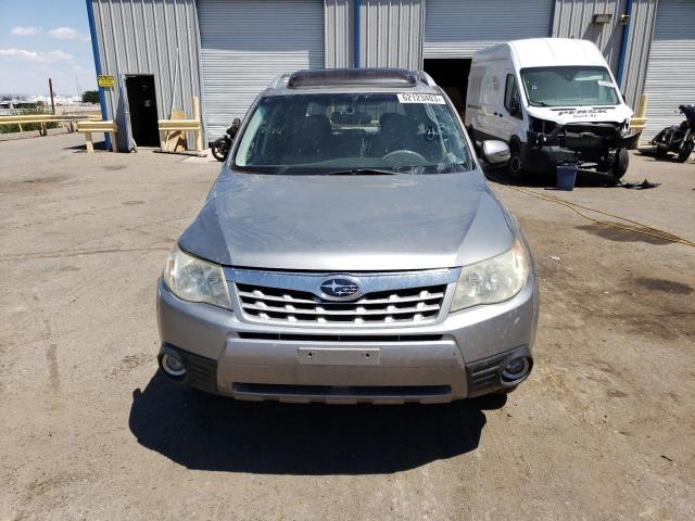 JF2SHAGC3BH742387 - 2011 SUBARU FORESTER TOURING 银色 照片 5