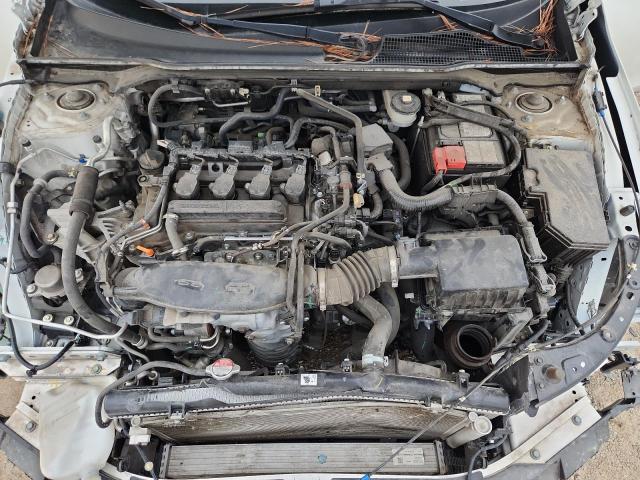 JHMFE1F71NX006358 - 2022 HONDA CIVIC EX თეთრი ფოტო 11