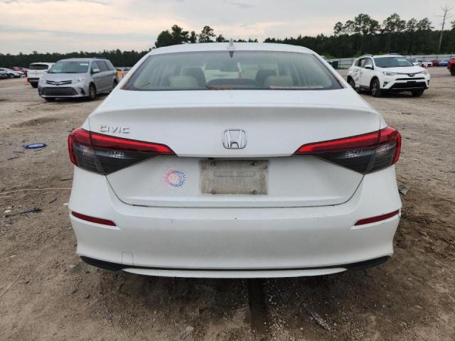 JHMFE1F71NX006358 - 2022 HONDA CIVIC EX თეთრი ფოტო 6