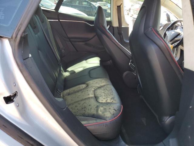 5YJSA1H16EFP35678 - 2014 TESLA MODEL S 银色 照片 10