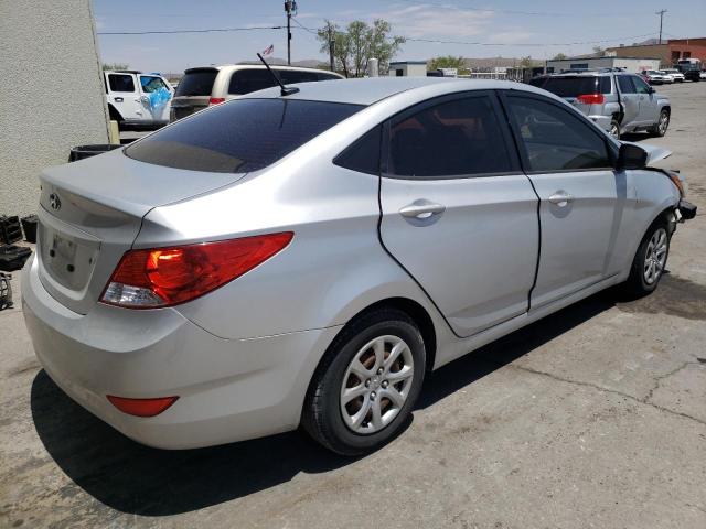 KMHCT4AE0DU361745 - 2013 HYUNDAI ACCENT GLS SILVER photo 3