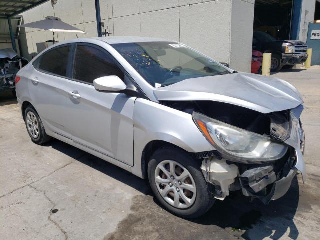 KMHCT4AE0DU361745 - 2013 HYUNDAI ACCENT GLS SILVER photo 4