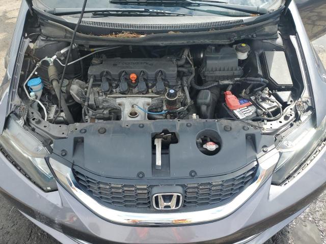 19XFB2F55FE280694 - 2015 HONDA CIVIC LX GRAY photo 11