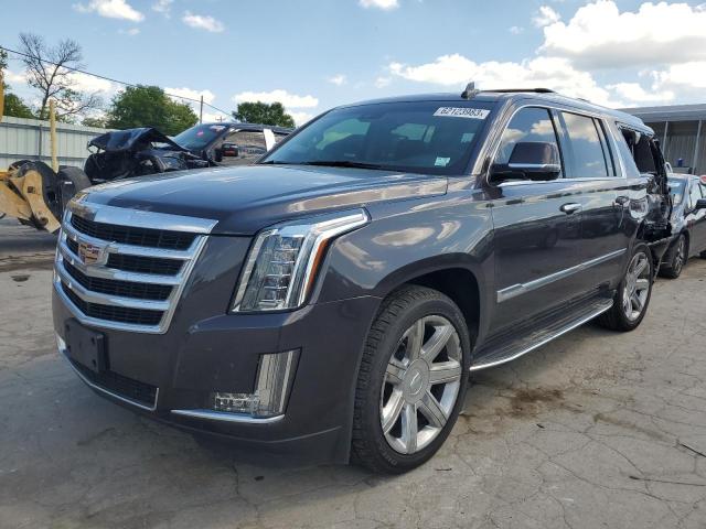 1GYS4SKJ7FR710008 - 2015 CADILLAC ESCALADE ESV LUXURY GRAY photo 1